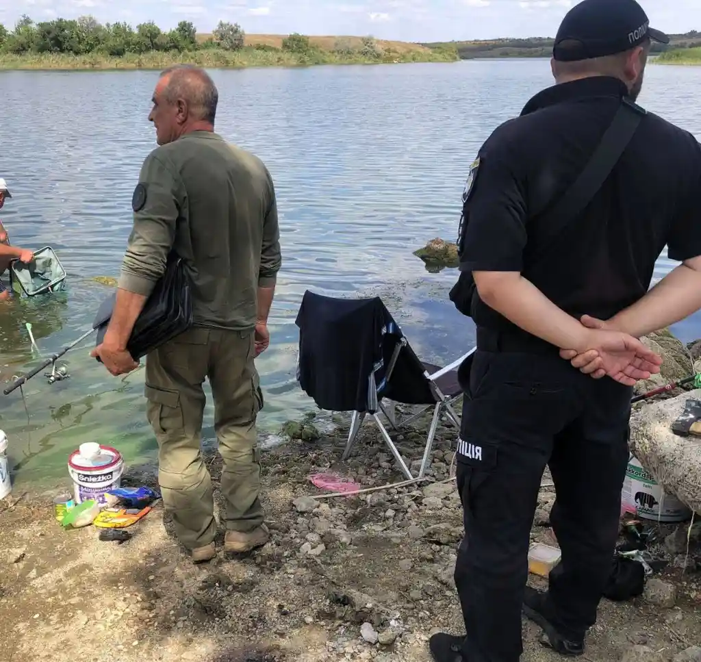 У Баштанському районі виявили рибалок-порушників: шкода довкіллю понад 12 тисяч гривень