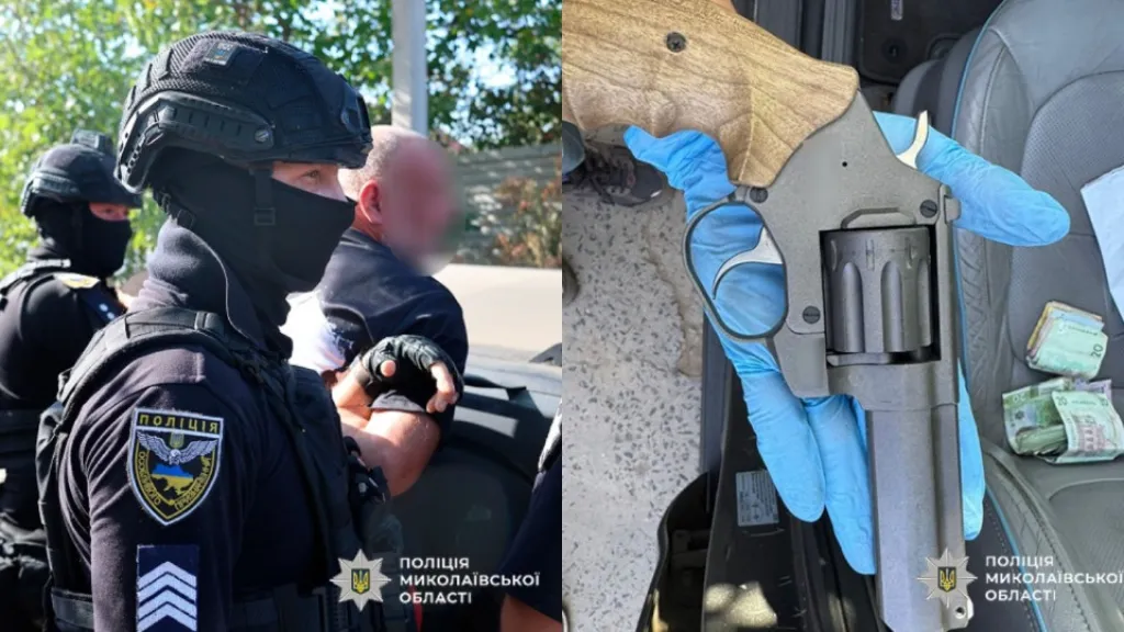 У Миколаєві затримали двох вимагачів, які погрожували чоловікові побиттям і зброєю