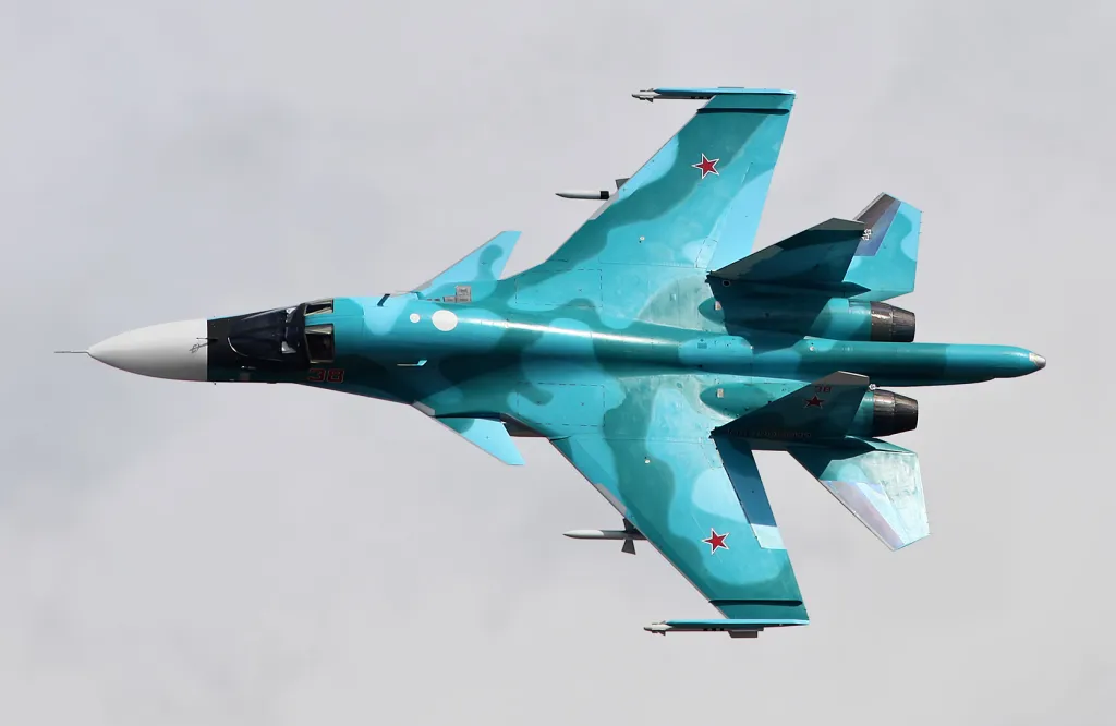 Сили оборони України збили ворожий літак Су-34