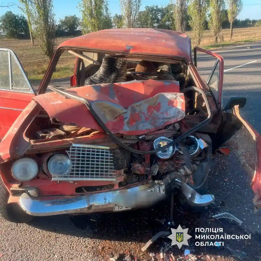 На Миколаївщині п’яний водій ВАЗ спричинив ДТП, у якому загинув 22-річний мотоцикліст