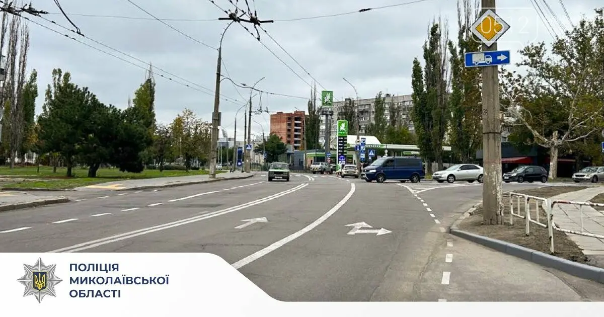 Смертельна аварія у центрі Миколаєва: мотоцикліст загинув, пасажир у лікарні