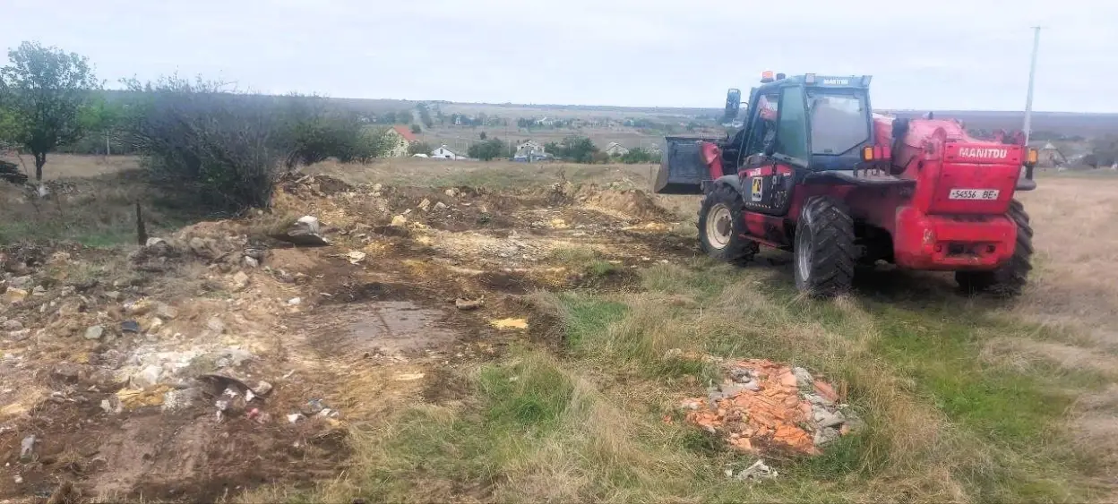 На Миколаївщині прибрали стихійні сміттєзвалища у Коблівській громаді