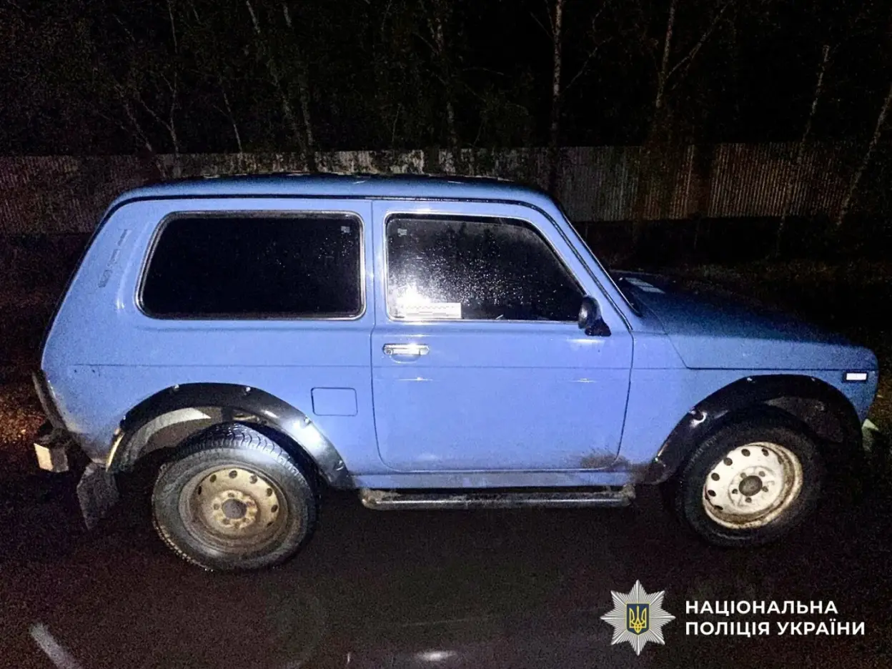 На Миколаївщині п’яний хлопець викрав авто сусіда, щоб поїхати в гості, але кинув його посеред дороги