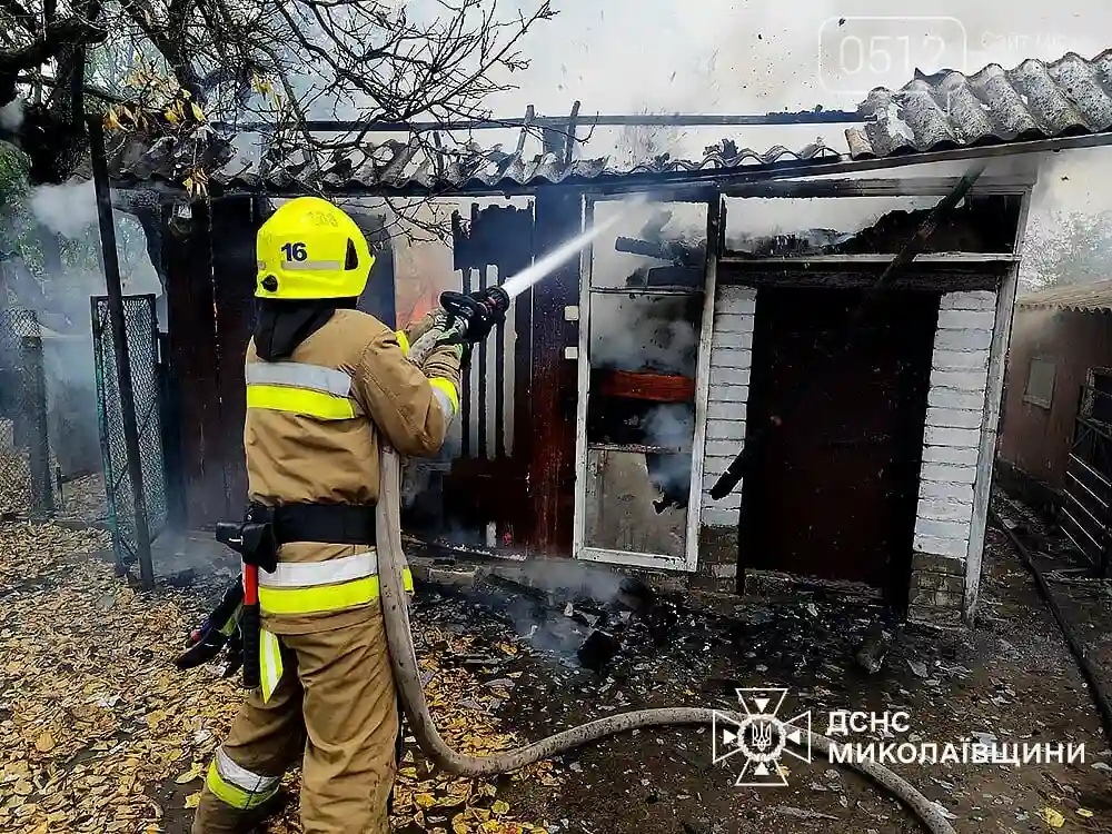 На Миколаївщині за добу рятувальники загасили чотири пожежі у житловому секторі