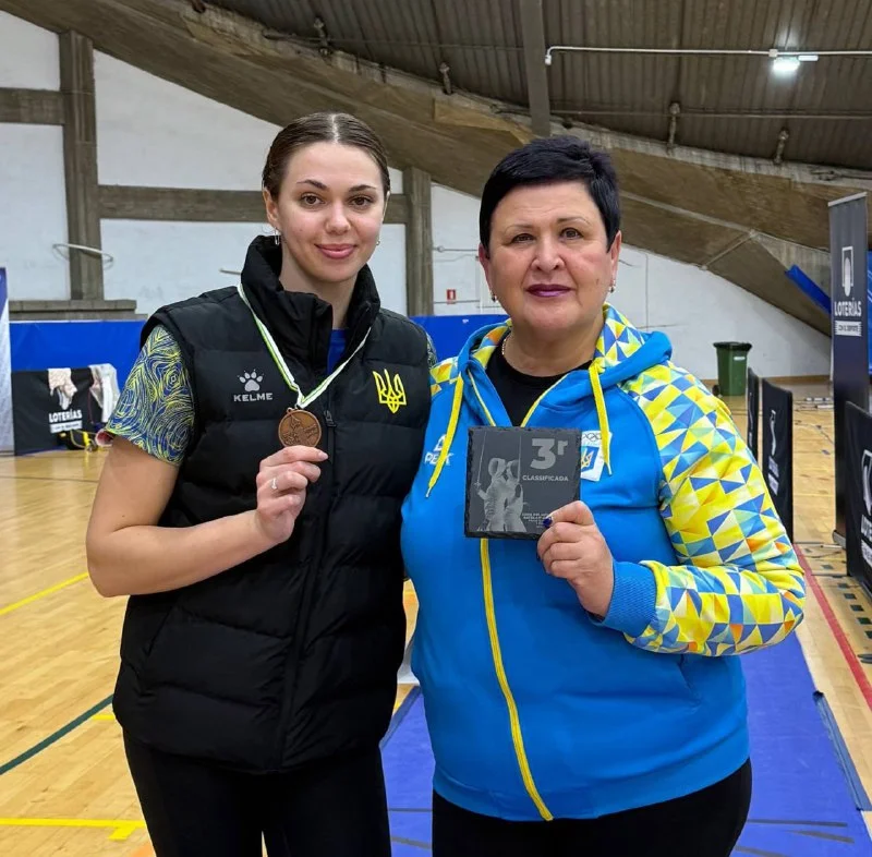Миколаївська фехтувальниця Аліна Полозюк виборола бронзу на міжнародному турнірі в Іспанії