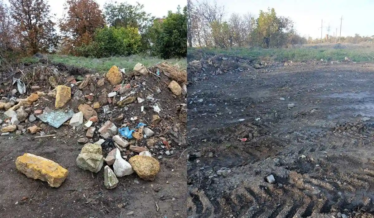 Миколаївщина: ліквідація чергового стихійного сміттєзвалища