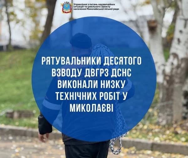 У Миколаєві рятувальники допомогли спустити чоловіка вагою 140 кг з четвертого поверху
