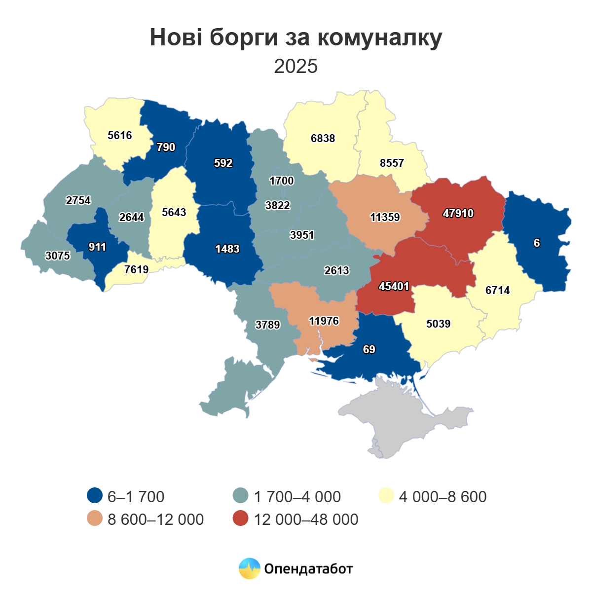 На Миколаївщині зафіксували рекордну кількість боргів: пенсіонерка отримала 28 проваджень за світло
