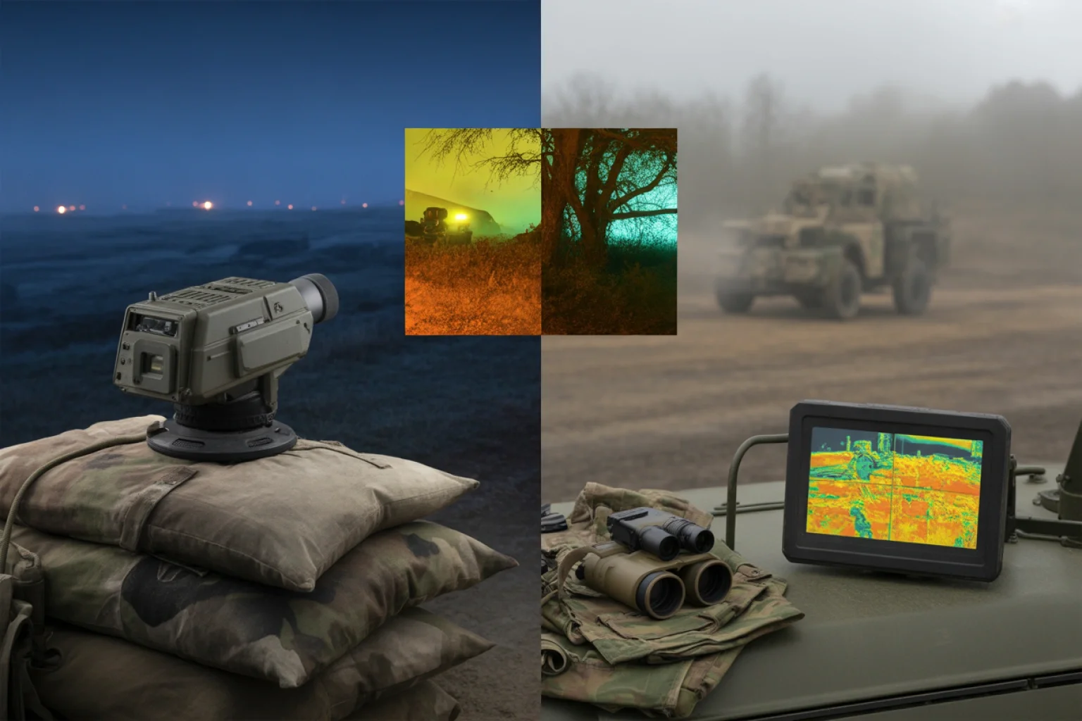 Тепловизор для военных: как работает и почему так важен на фронте