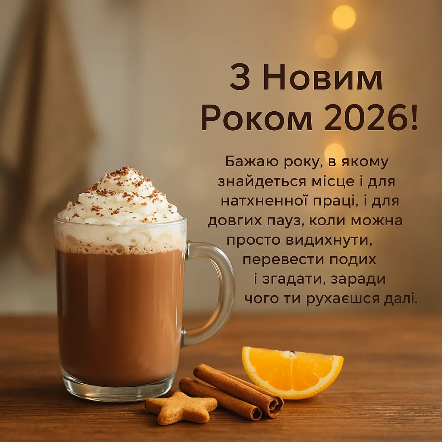 Привітання з новим роком 2026