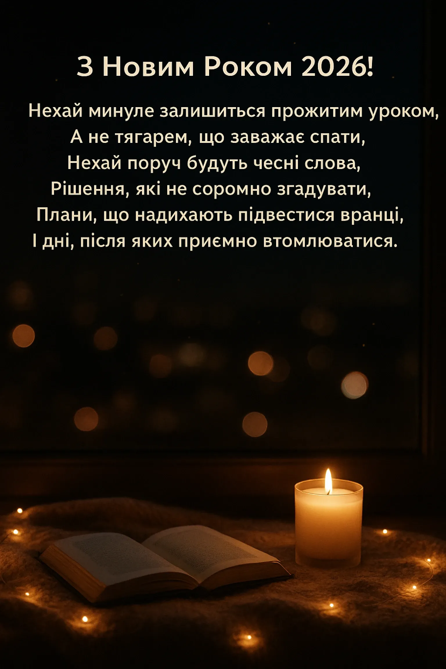 Привітання з новим роком 2026
