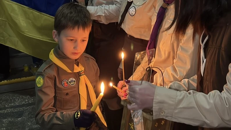 Вогонь миру на півдні: Миколаїв зустрів Вифлеємське світло