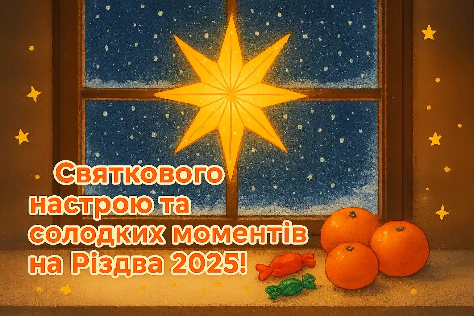 Привітання з різдвом 2025