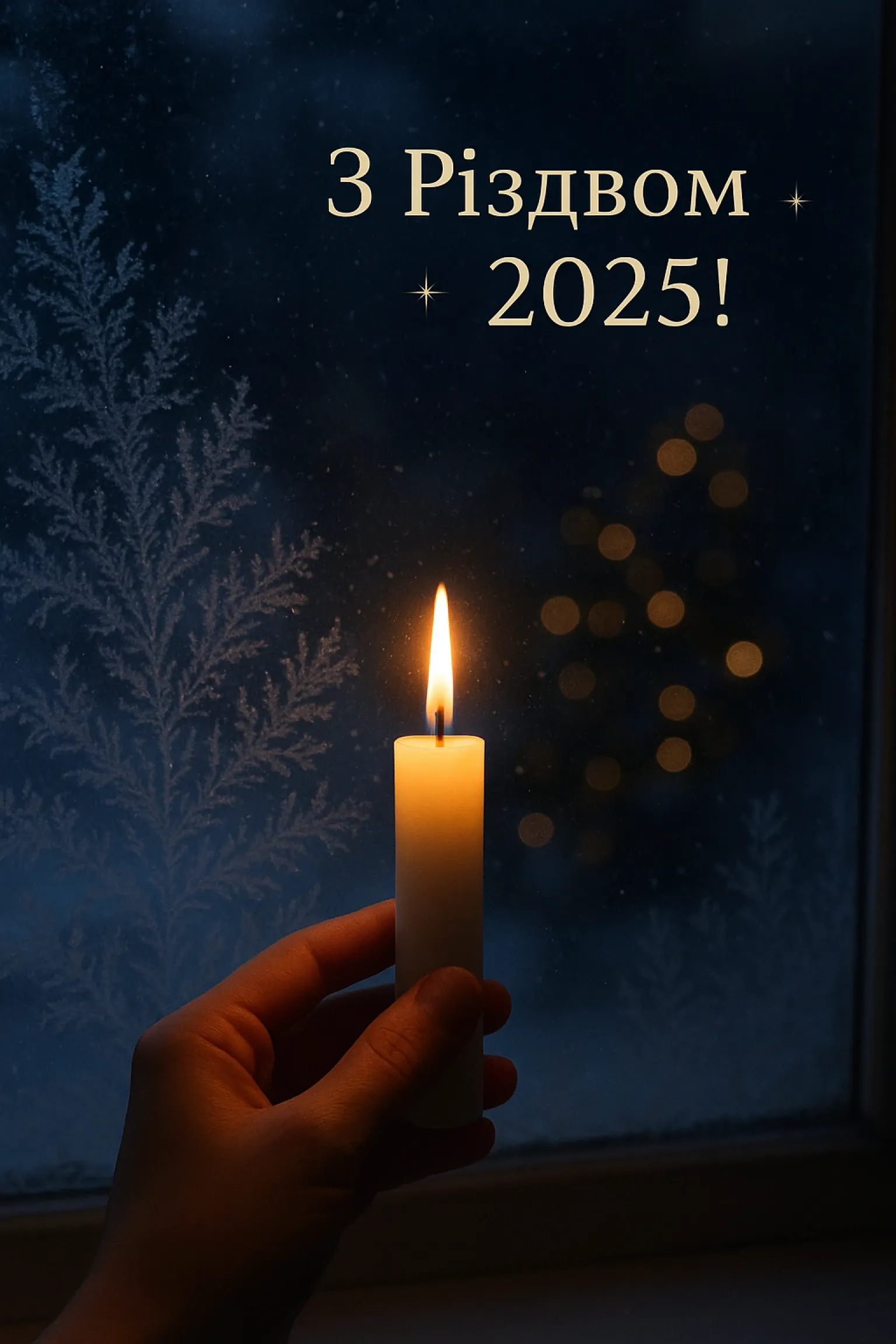Привітання з різдвом 2025