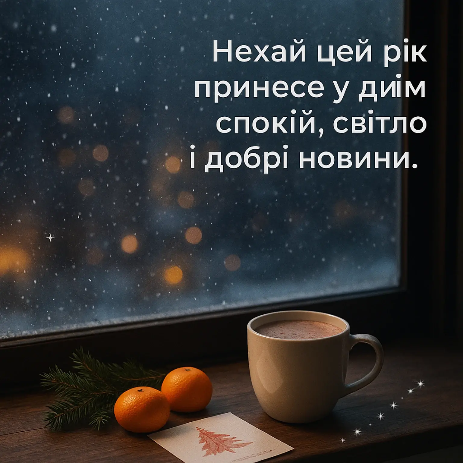 Привітання з прийдешнім новим роком 2026