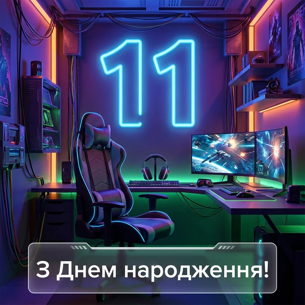 з днем народження онука 11 років