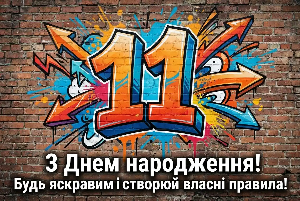 з днем народження онука 11 років
