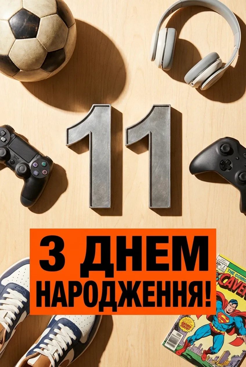 з днем народження онука 11 років