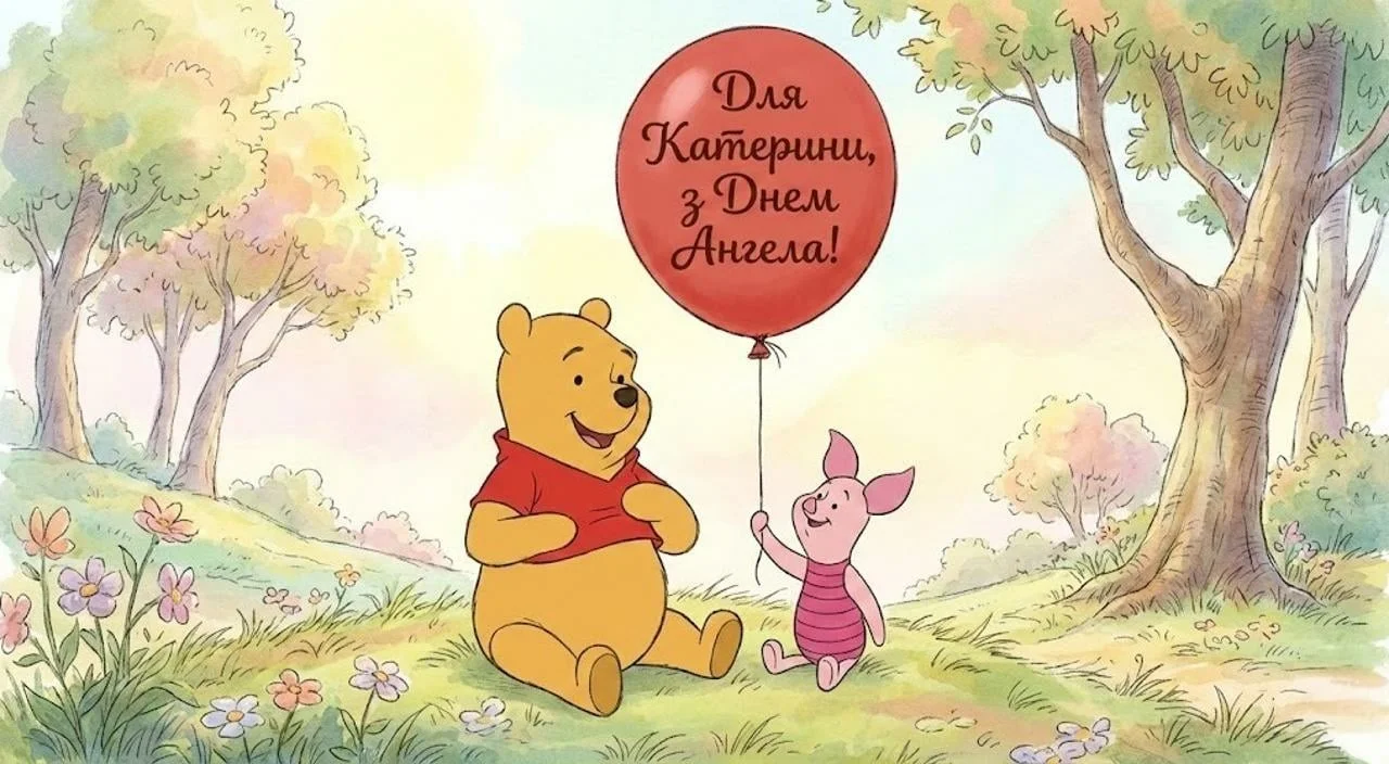 Привітання з днем ангела для Катерини