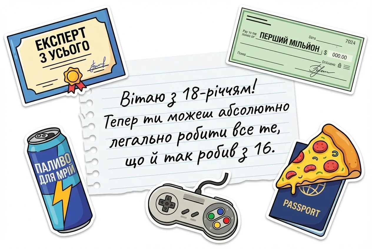 з днем народження 18 років хлопцю