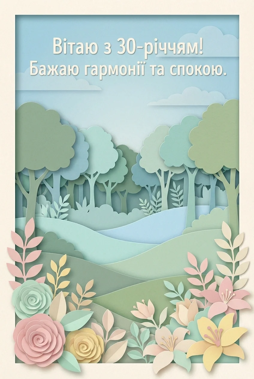 з ювілеєм 30