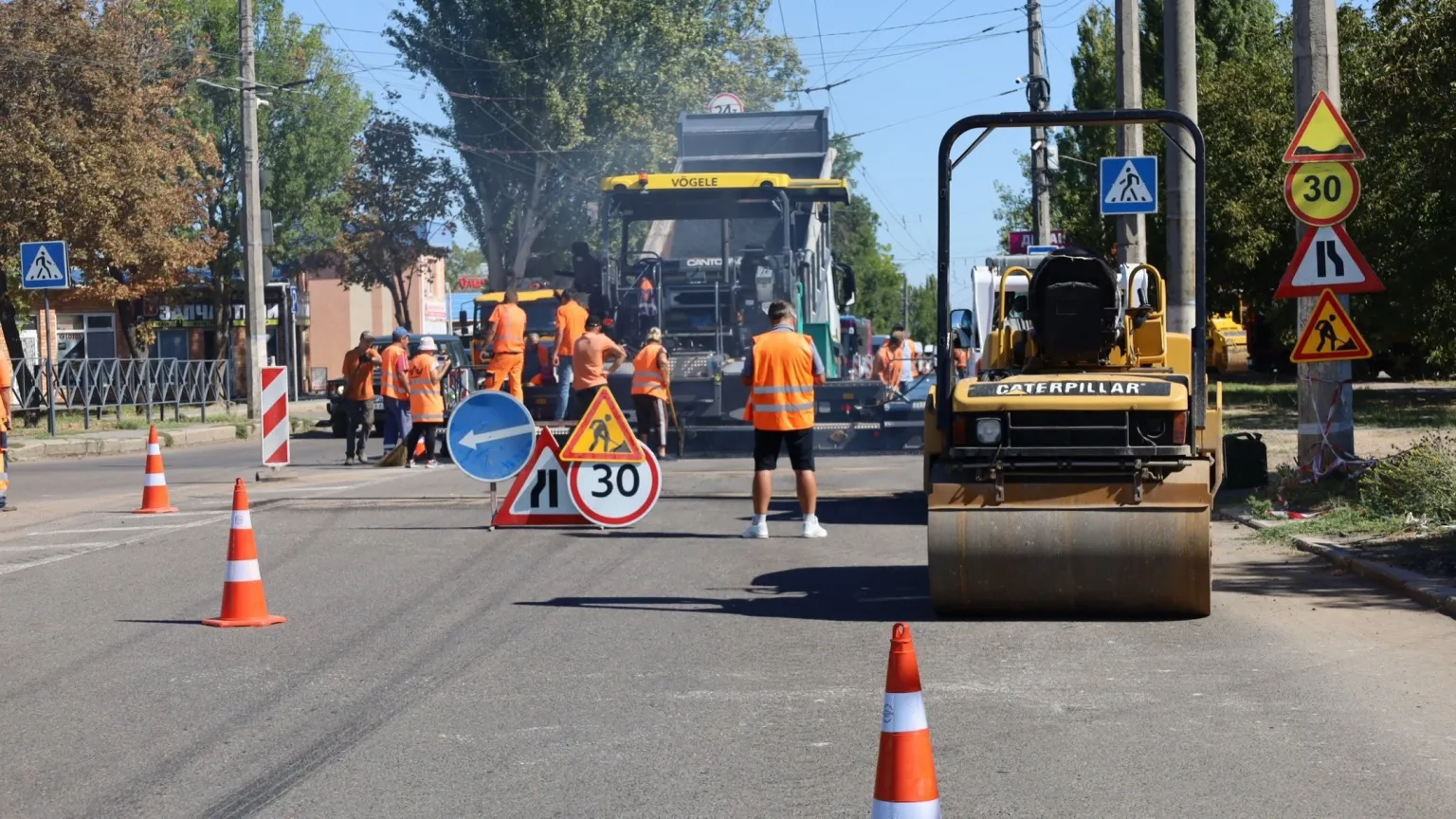 Після стабілізації погоди в Миколаєві вийдуть на повноцінний ремонт доріг