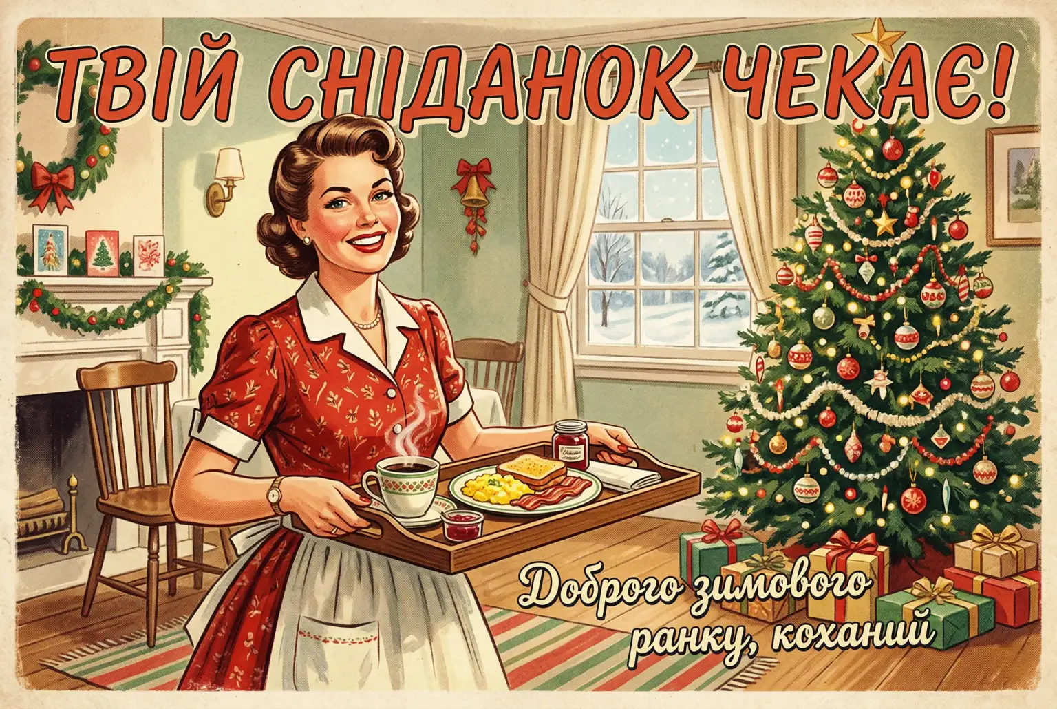 Доброго зимового ранку, коханий: найкращі картинки та душевні листівки для гарного настрою