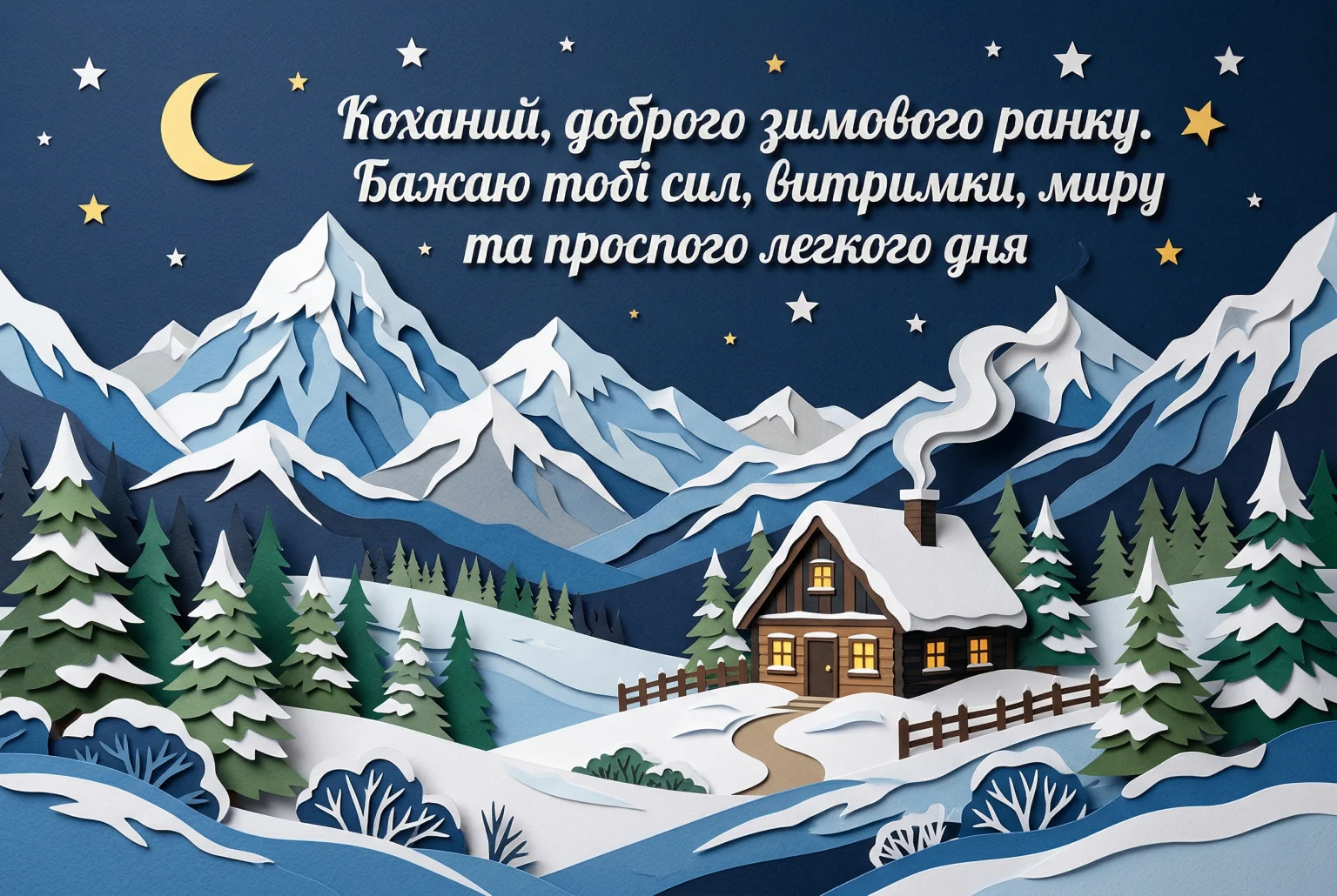 Доброго зимового ранку, коханий: найкращі картинки та душевні листівки для гарного настрою