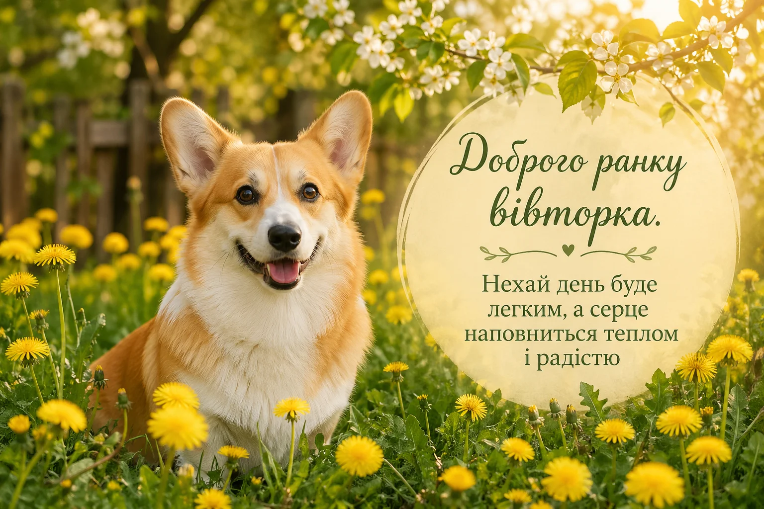 Доброго ранку вівторка: душевні картинки та найкращі побажання для гарного настрою