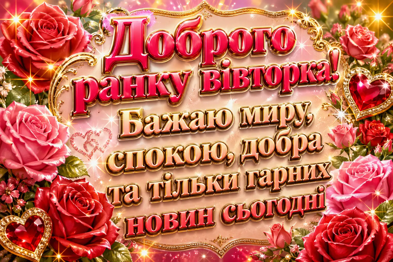 Доброго ранку вівторка: душевні картинки та найкращі побажання для гарного настрою