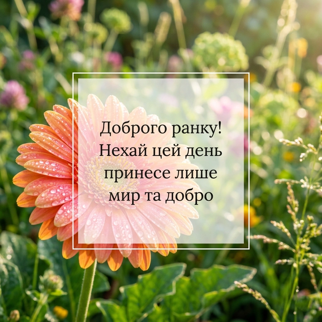 Доброго ранку, гарного дня: найкращі побажання та яскраві листівки для чудового настрою
