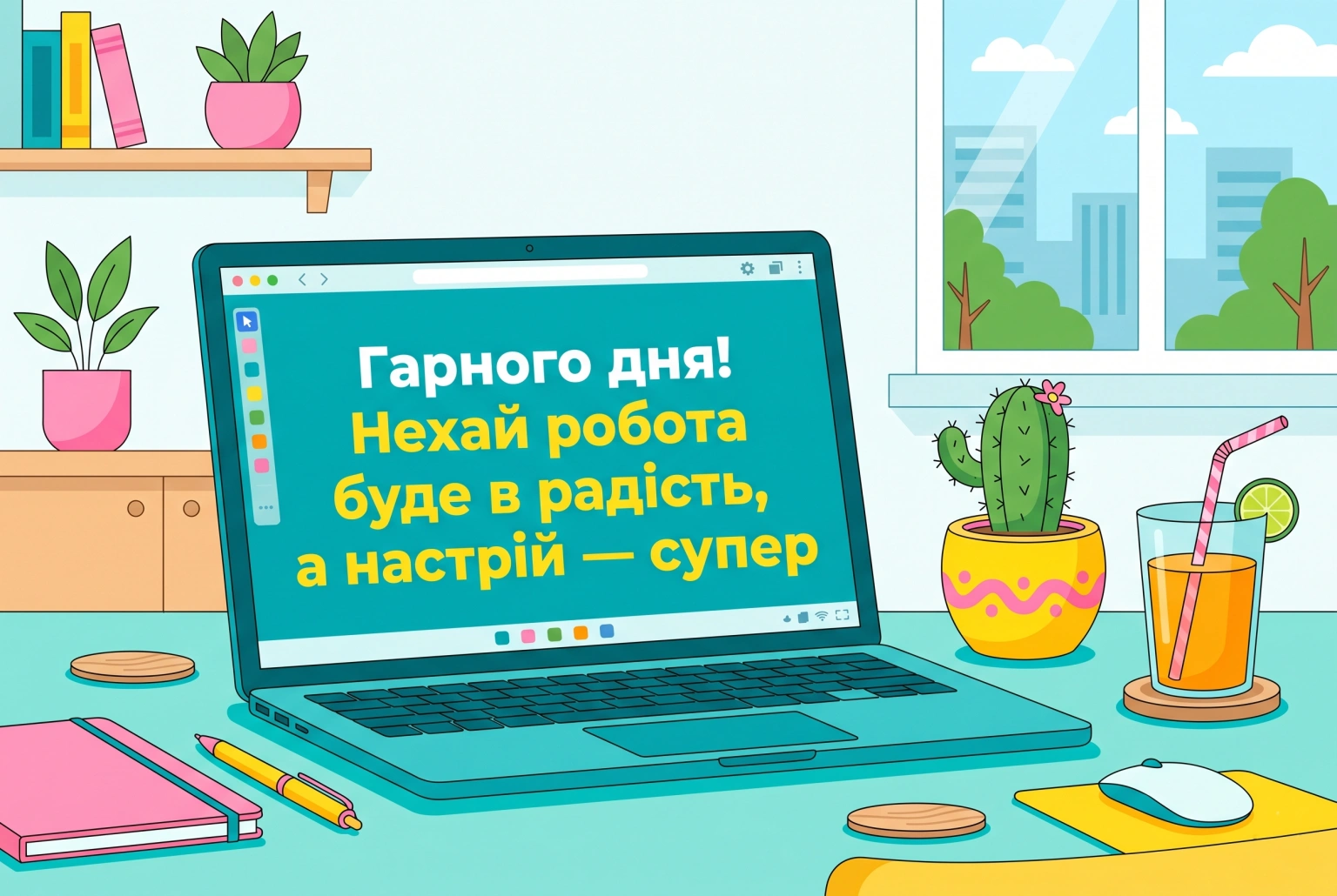 Доброго ранку, гарного дня: найкращі побажання та яскраві листівки для чудового настрою