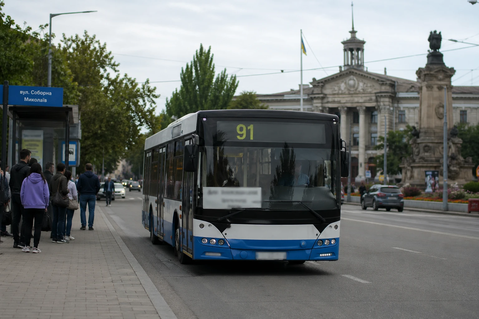 Автобус 91 Миколаїв