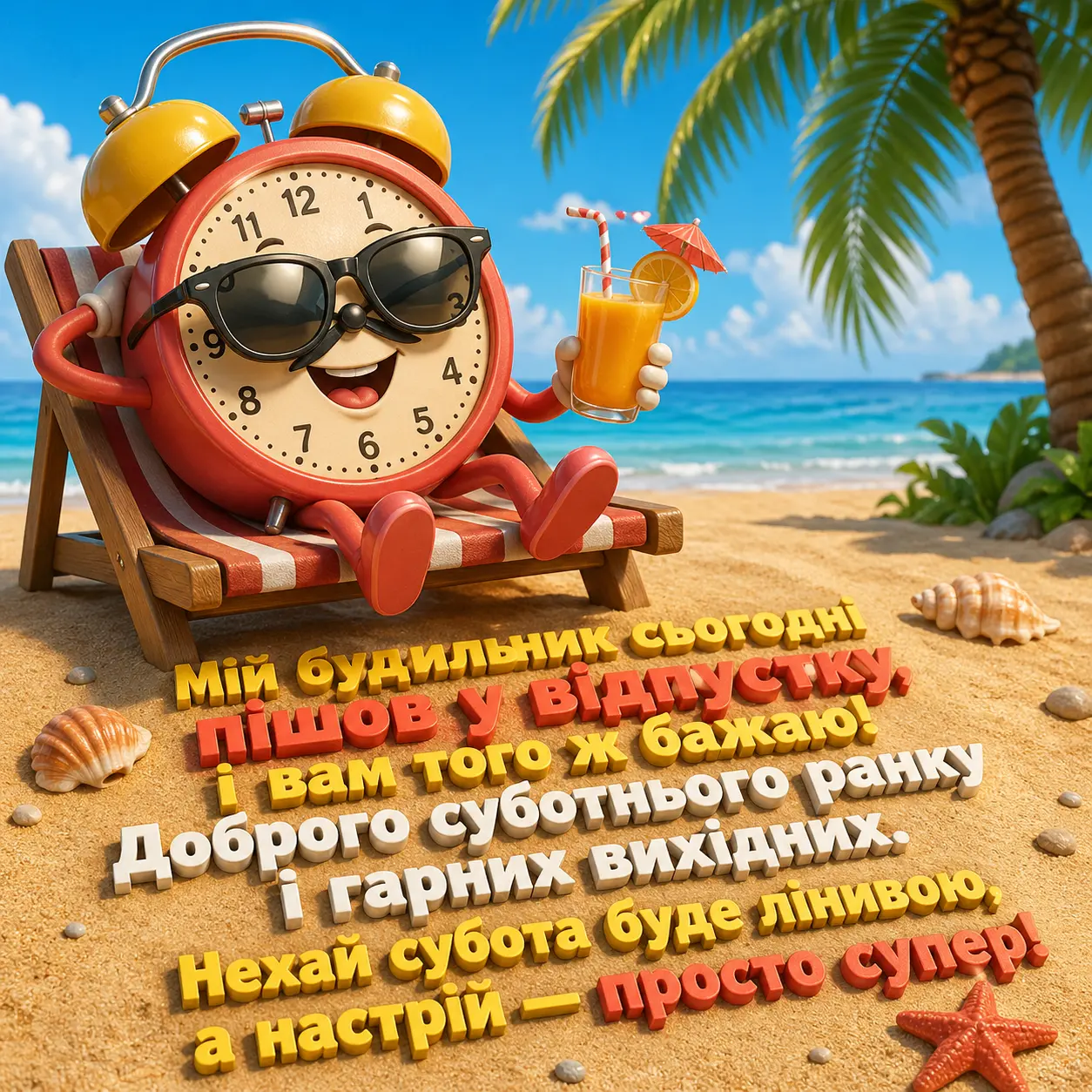 Доброго суботнього ранку і гарних вихідних: душевні картинки та щирі вітання