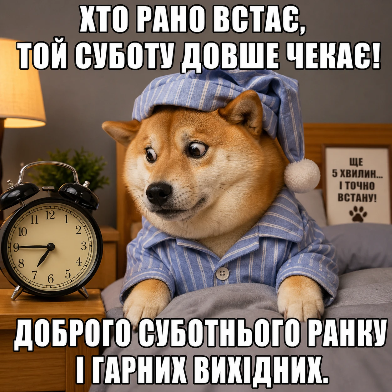 Доброго суботнього ранку і гарних вихідних: душевні картинки та щирі вітання