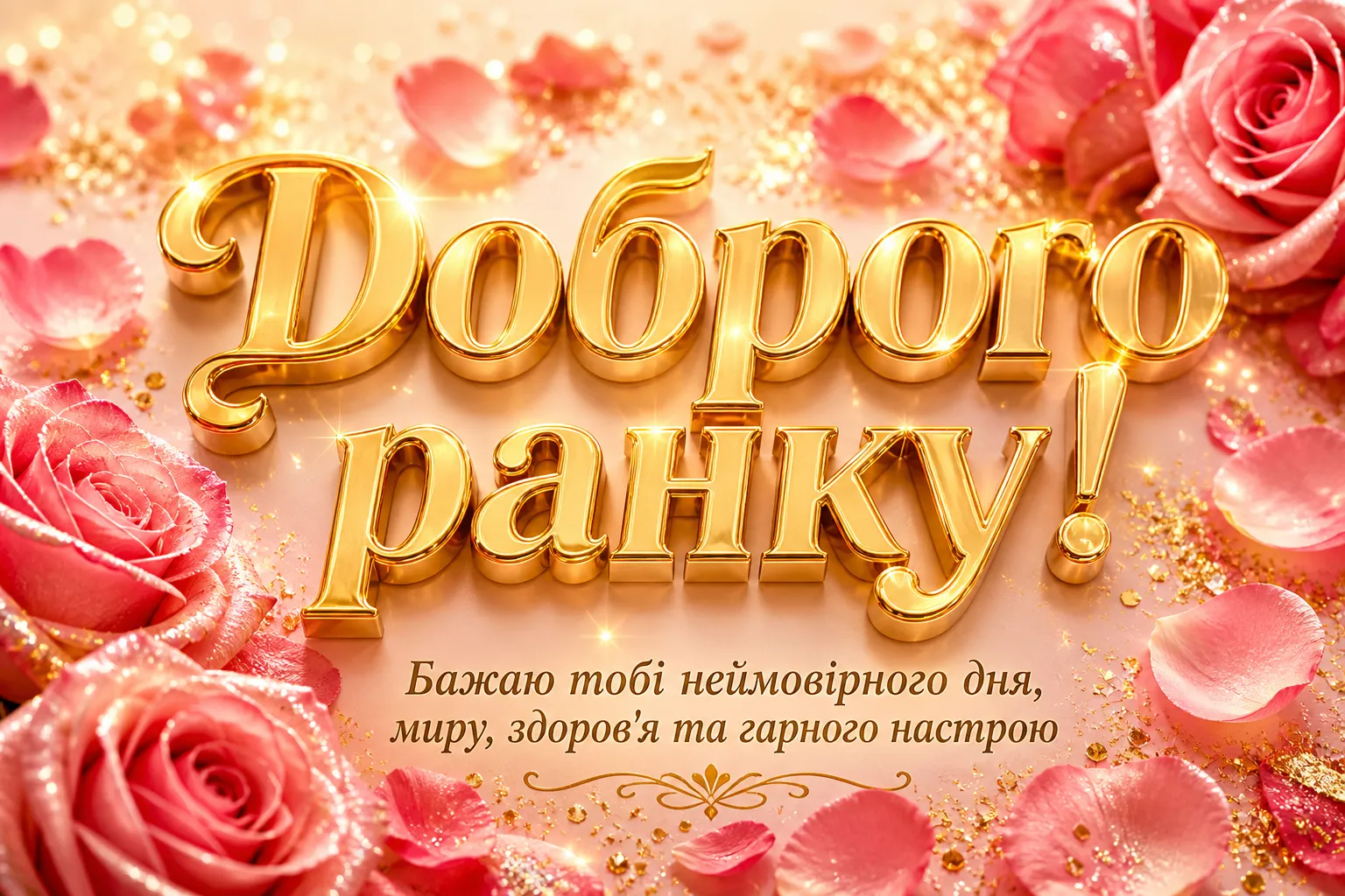 Доброго ранку для дівчини: душевні картинки та найтепліші побажання
