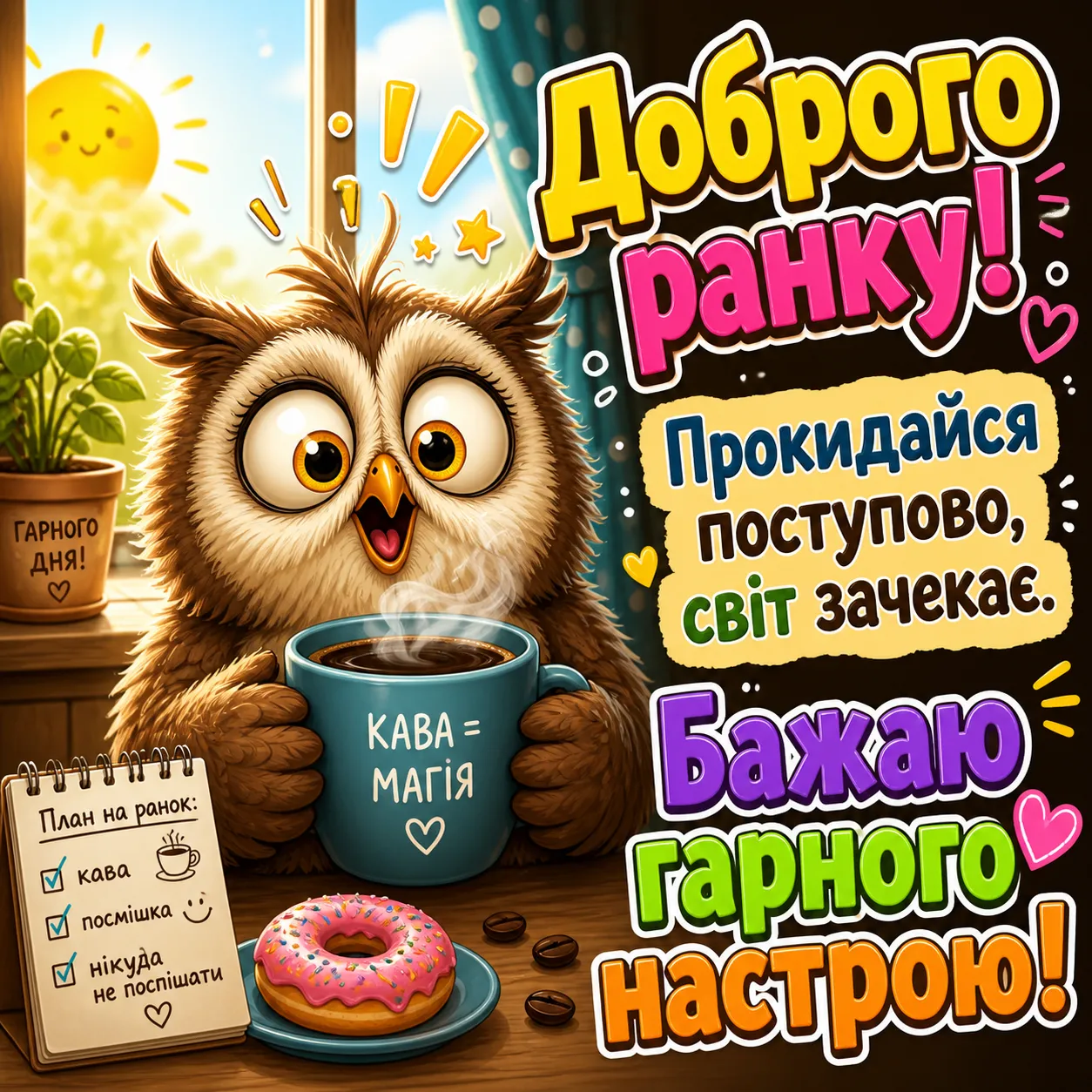Доброго ранку для дівчини: душевні картинки та найтепліші побажання