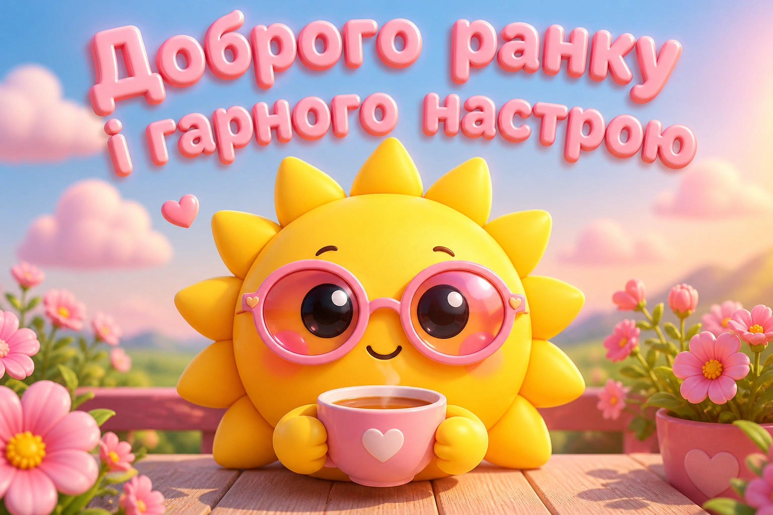 Доброго ранку для дівчини: душевні картинки та найтепліші побажання