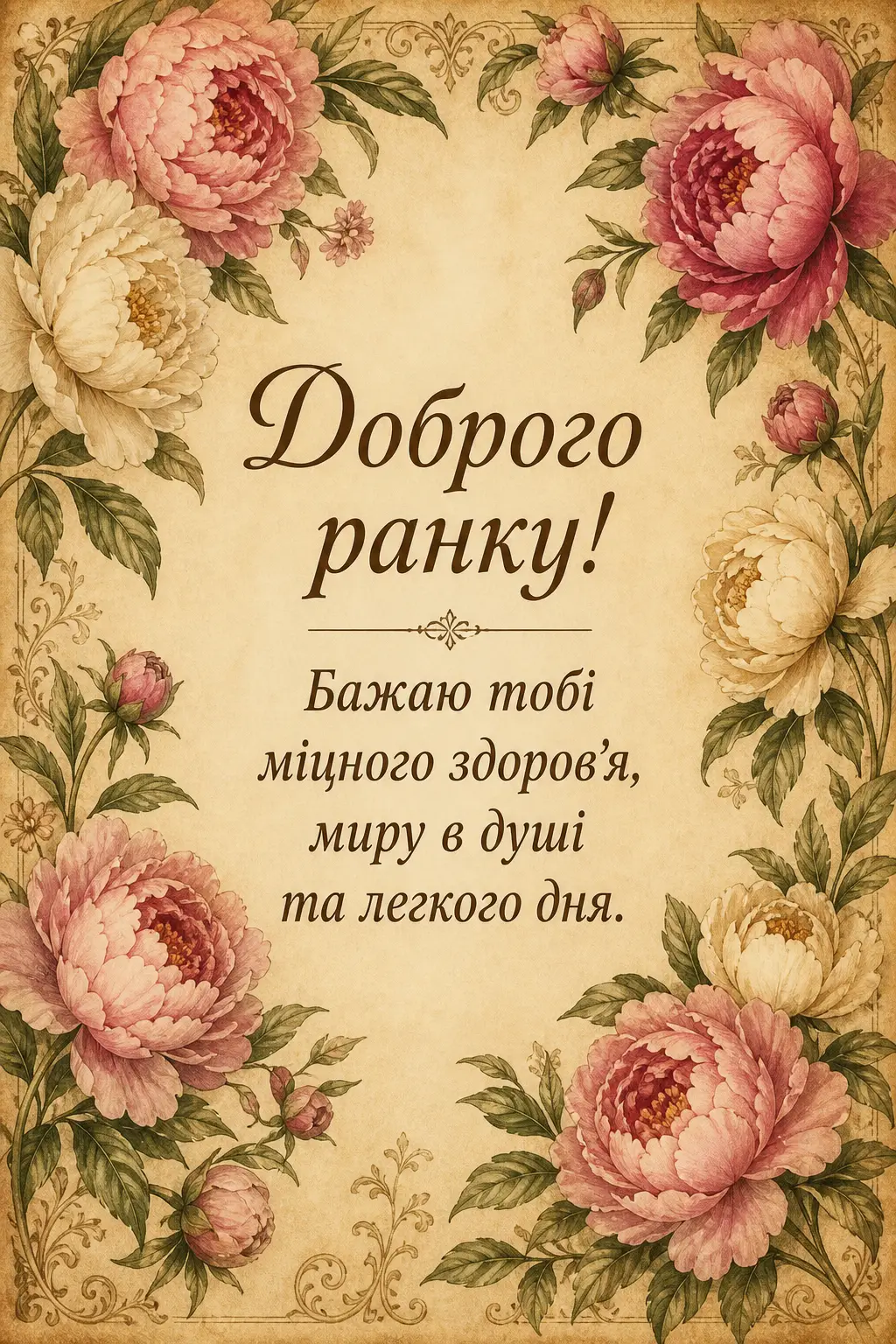 Доброго ранку для дівчини: душевні картинки та найтепліші побажання