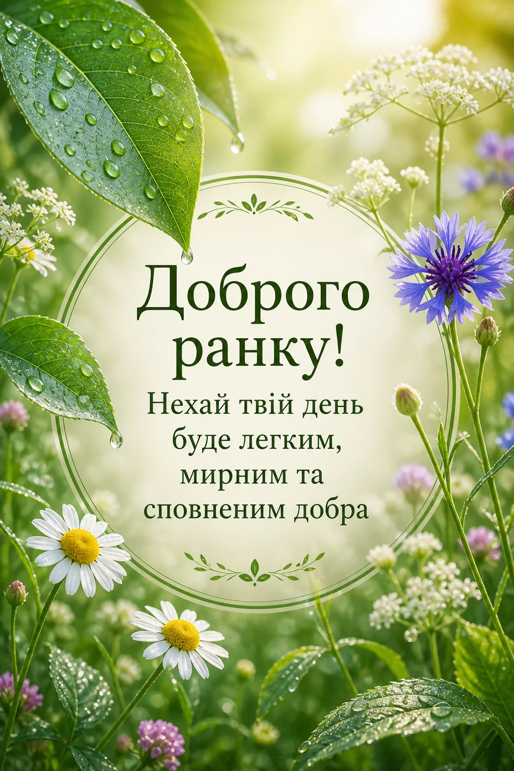 Доброго ранку для дівчини: душевні картинки та найтепліші побажання