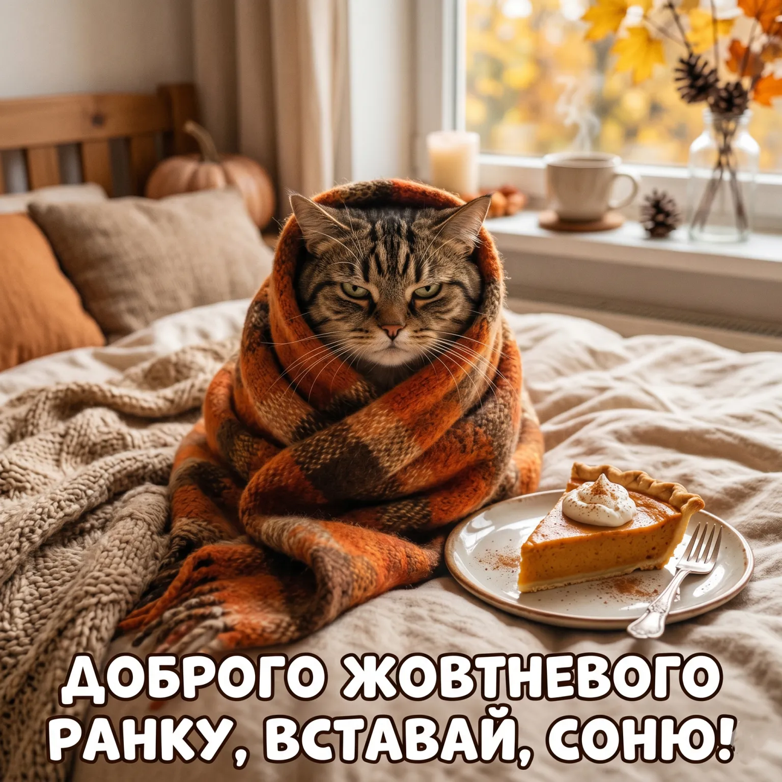 Доброго жовтневого ранку: душевні картинки та щирі побажання для гарного настрою