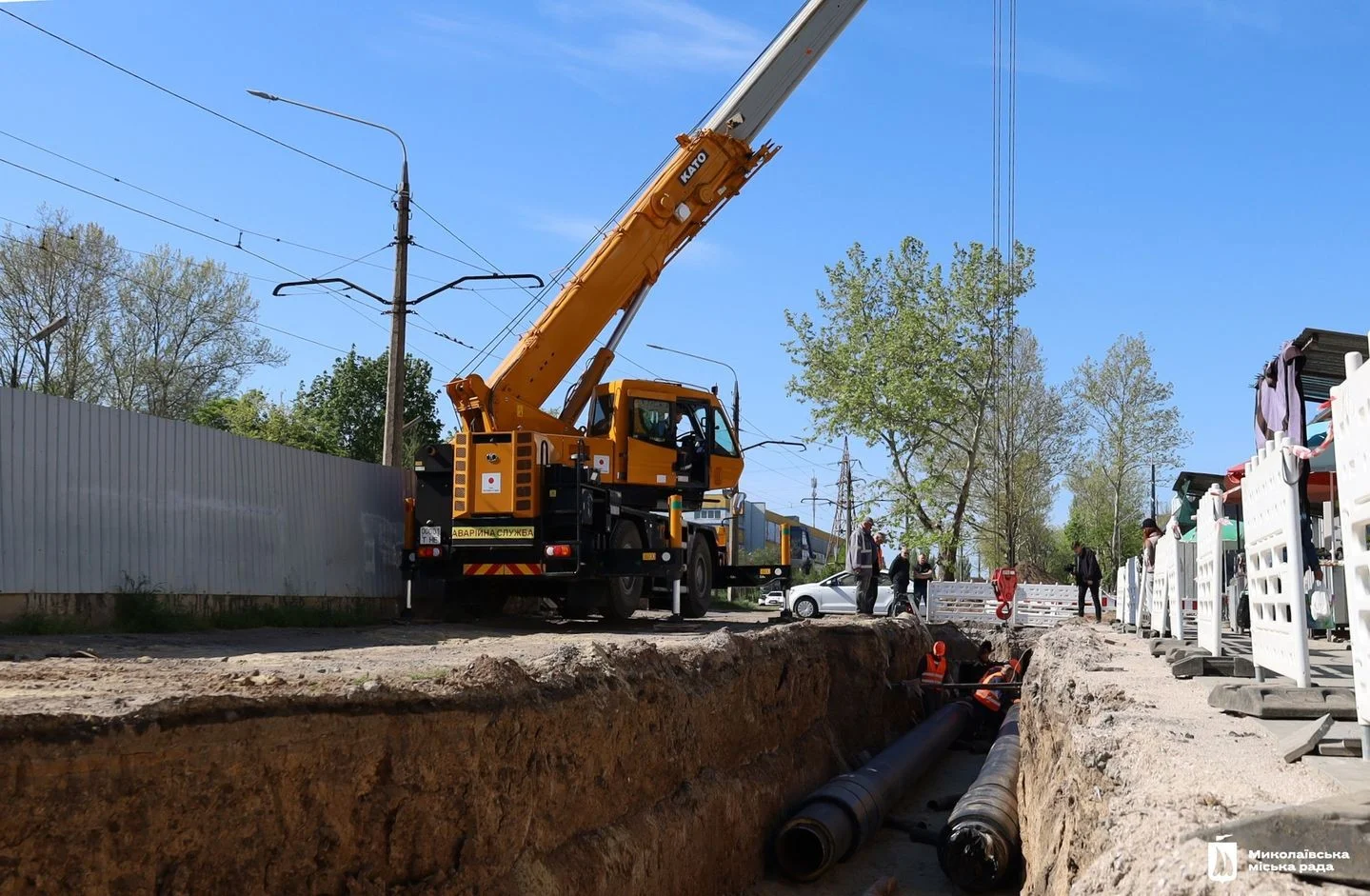 Масштабне оновлення тепломережі в Миколаєві: нові труби прослужать пів століття
