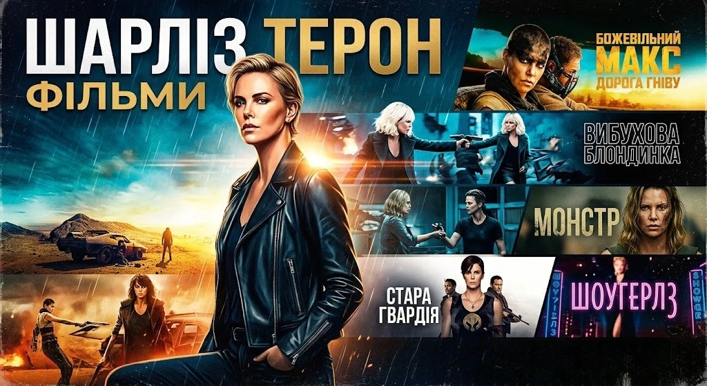 Шарліз Терон: фільми, які підкорили світ кіно