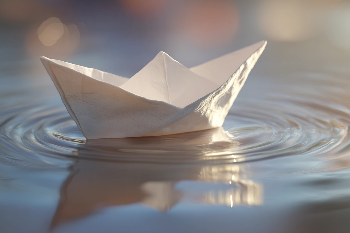 Прості схеми орігамі: як зробити кораблика, який довго тримається на воді