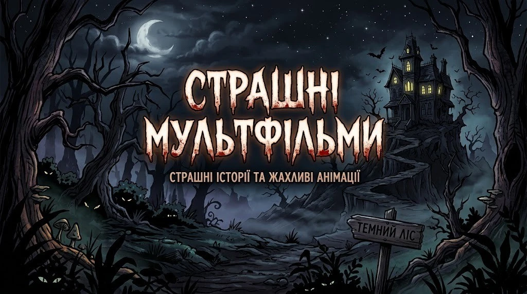 Страшні мультфільми що не відпустять до ранку