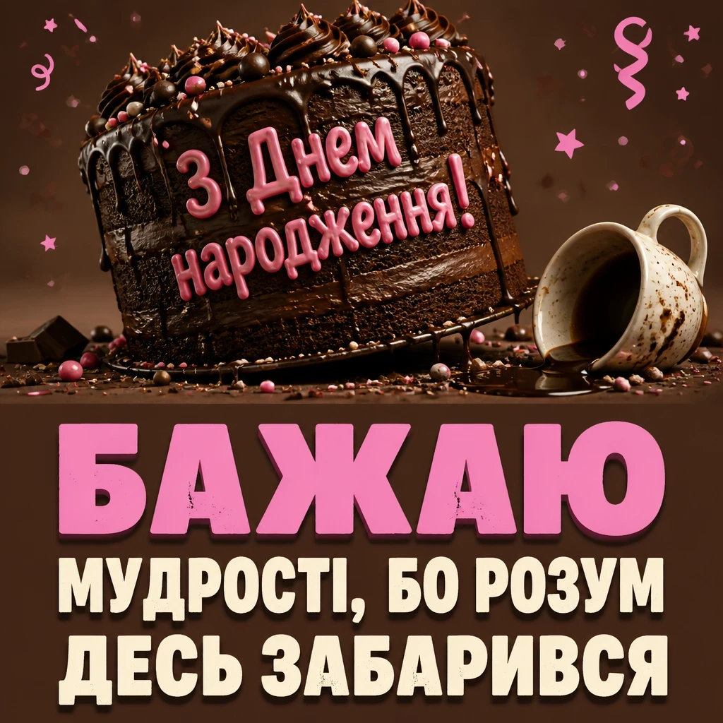 привітання з днем народження українською