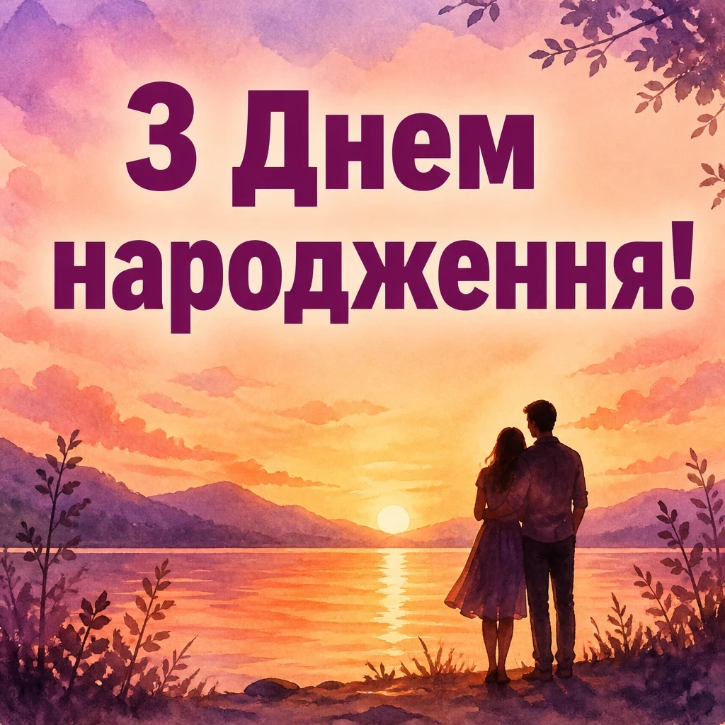привітання з днем народження українською
