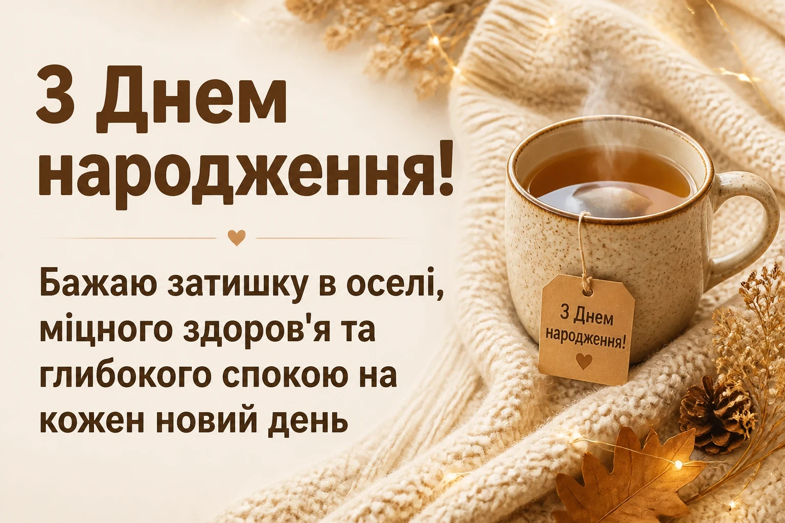 привітання з днем народження українською
