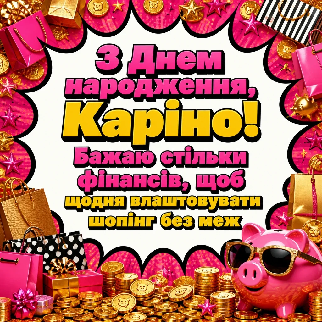 каріна з днем народження