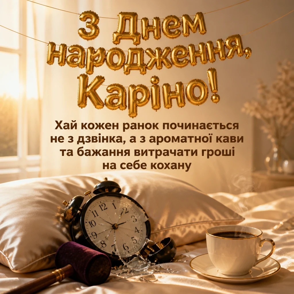 каріна з днем народження